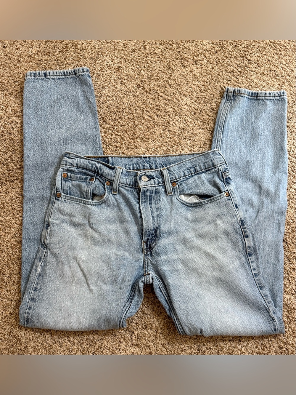 Levi’s 502 Regular Taper Light Wash Jeans 30x32